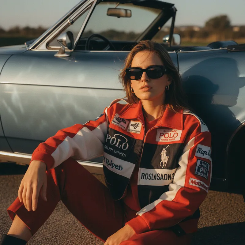 Ultra-realistic vintage editorial portrait shot on 35mm film…