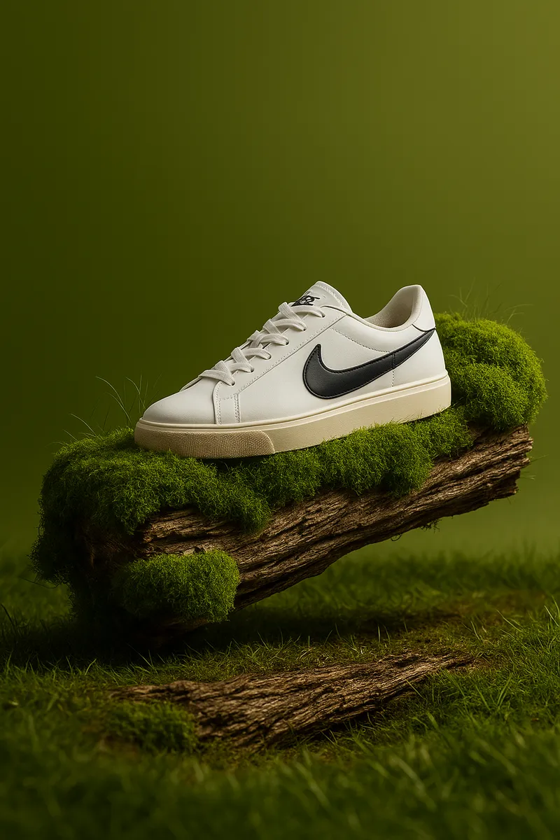 upscale (Image)a photography of a tree trunk covered in moss…