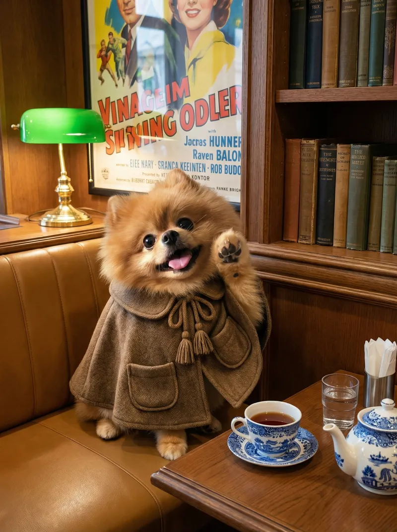 Transform the subject from [YOUR PET IMAGE] into a photoreal…