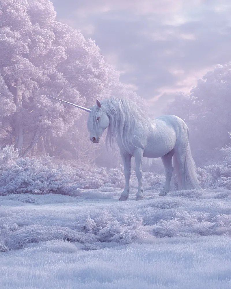 [SUBJECT] envisioned in a Frosted Fantasy Realm, where snowf…